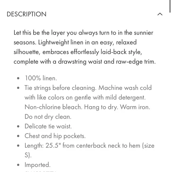 Tommy Bahama Two Palms 100% Linen Raw-Edge Utility Jacket Green Coastal Beach - Picture 14 of 14